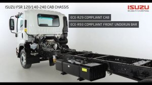 Isuzu F Series FSR (120)140-240 Cab Chassis Walkaround :: Isuzu Australia Limited
