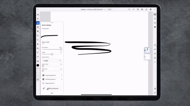 How to create vector monoline brush in adobe fresco смотреть онлайн