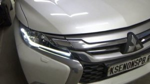 Mitsubishi Pajero Sport III - ремонт фары и ДХО