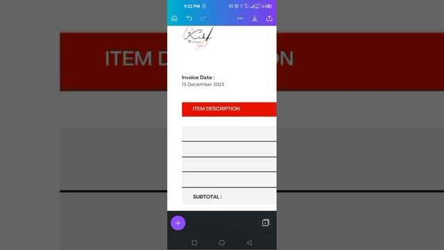How To Create A Simple Invoice And Receipt With Canva смотреть онлайн