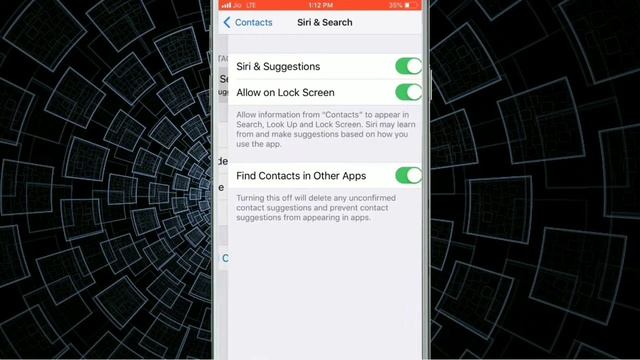 How To Manage Contact Settings in Apple iPhone 5,6 and 7,8 смотреть онлайн