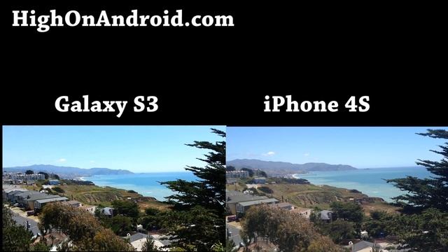 Galaxy S3 vs. iPhone 4S Camera Photo/Video Shootout! смотреть онлайн