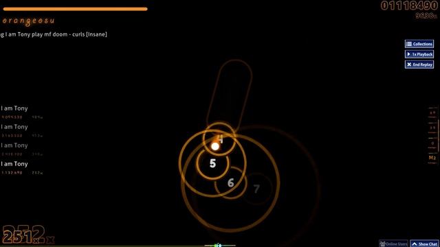[osu] MF DOOM Curls Beatmap смотреть онлайн