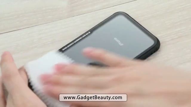iPhone X armor mobile phone case with premium glass back cover - Gadget Beauty смотреть онлайн