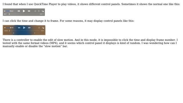 Apple: How to disable "Slow Motion" function in QuickTime Player control panel? смотреть онлайн