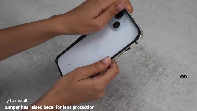 Light Yellow Fiber Bumper for iPhone 15/15Plus (Bumper, not a Case) смотреть онлайн