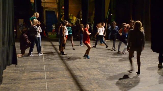 Танец. репетиция. студосень 2013