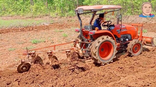 คูโบต้า L36 ไถพรวนดินเตรียมหว่านข้าว