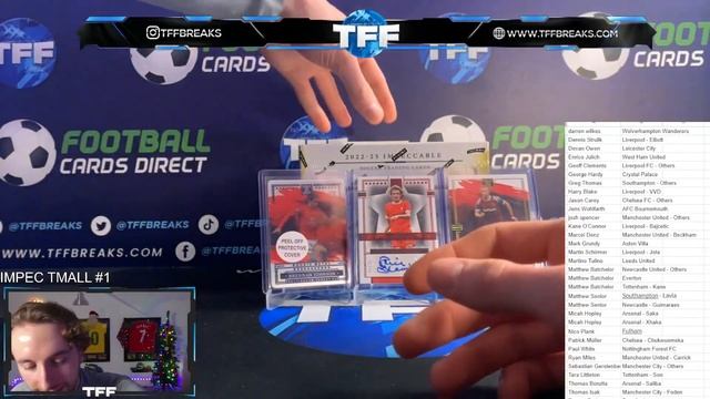 PANINI IMPECCABLE TMALL SOCCER 22/23 3 BOX CASE PYT/PYP BREAK #14 смотреть онлайн