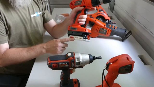 An $11 Black & Decker Firestorm Battery Adapter to use 20v Matrix Batteries. смотреть онлайн
