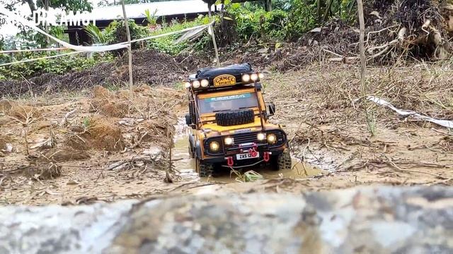 Camel Trophy D1RC LAND ROVER DEFENDER D90 RC 1/10 Scale