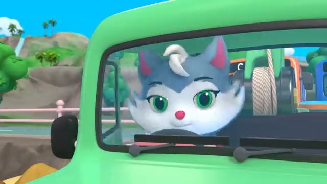 Weasel's New Wheels | Gecko's Magical World | Animal & Vehicle Cartoons | Cartoons for Kids смотреть онлайн