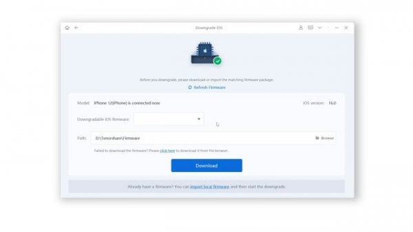 How to Downgrade iOS 18/17 to iOS 17/16 Without Losing Data