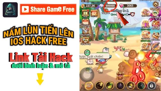 Nấm Lùn Tiến Lên - Maple Rush iOS Hack Miễn Phí: Vô Hạn Kim Cương, One Hit và Speed смотреть онлайн