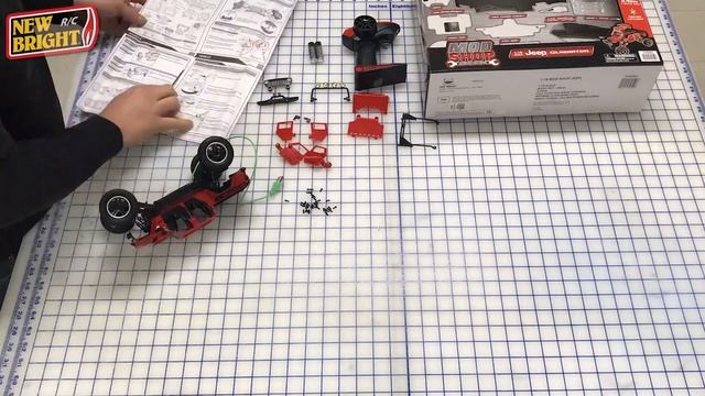 New Bright 1:18 Scale Radio Control Jeep Gladiator Mod Shop смотреть онлайн