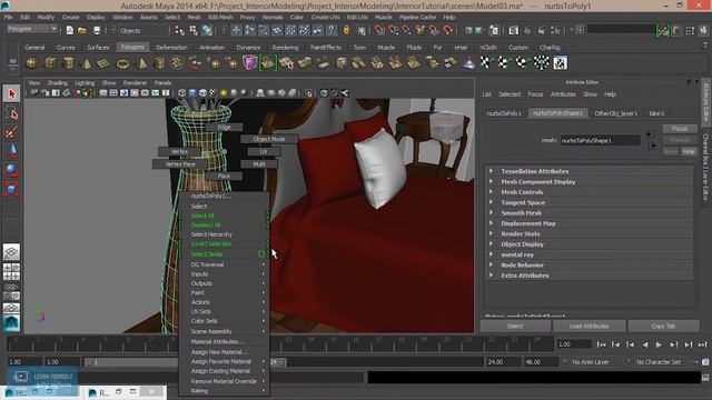 Interior GI Lighting and Rendering|Room Light Adjustment in Maya | Lesson 16/20 | Tamil Tutorial смотреть онлайн