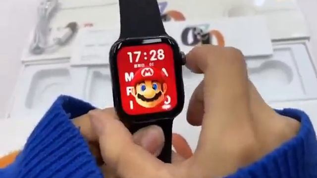 NEW Vwar S7 MAX Smart Watch 1.92" Infinite Screen NFC Wireless Charging Best Apple Watch 7 Clone? смотреть онлайн