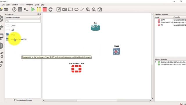 How to build multi-vendor GNS3 lab? смотреть онлайн