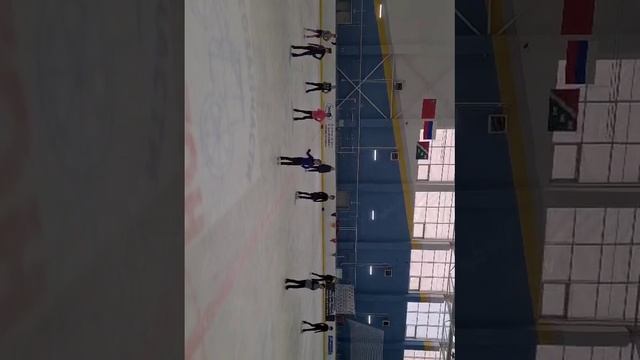 Отчётный танец отделения фигурного катания на коньках МАУДО ЦСШ №1 (другой ракурс) смотреть онлайн