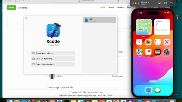 Inspect Element On iPhone/iPad (iOS devices) using Xcode Simulator | Mobile Safari Web Inspector смотреть онлайн