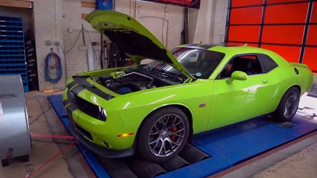 2016 Challenger SRT 392 Stock Dyno Pull смотреть онлайн