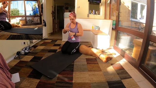 Working out with the dog 🐕 Pilates with Marimba Apple Fitness Plus смотреть онлайн