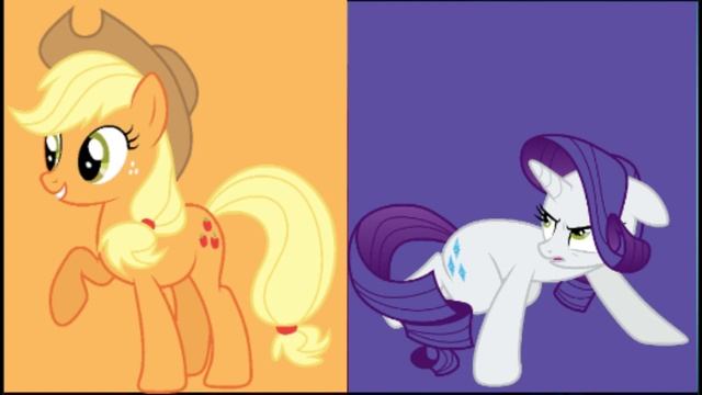 Stayed Gone  ||  Applejack And Rarity Ver || MLP