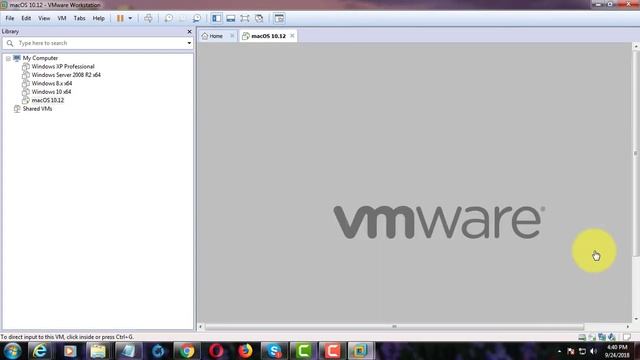 Install macOS Sierra 10.12 on VMware Workstation in Windows (2018) смотреть онлайн