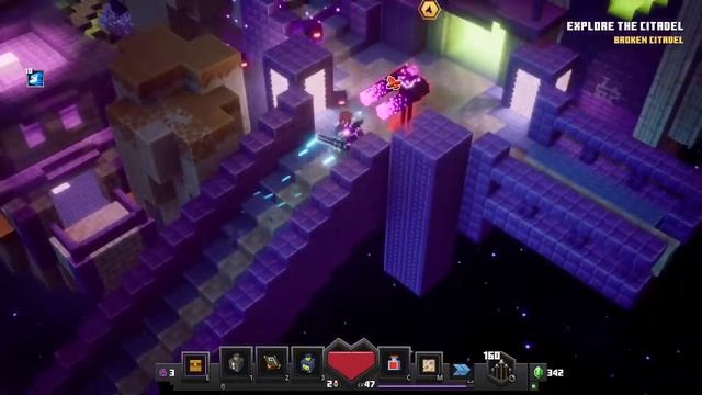 Minecraft Dungeons Echoing Void Boss Level смотреть онлайн