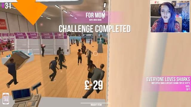 Crazy Christmas Shopping Simulator 2 смотреть онлайн