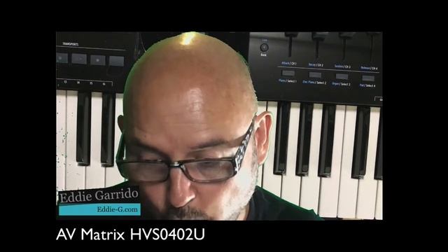 AV Matrix HVS0402U Chroma Key Feature смотреть онлайн