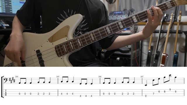 【TAB譜付き】青と夏 / Mrs.GREEN APPLE【ベースコピー】 смотреть онлайн