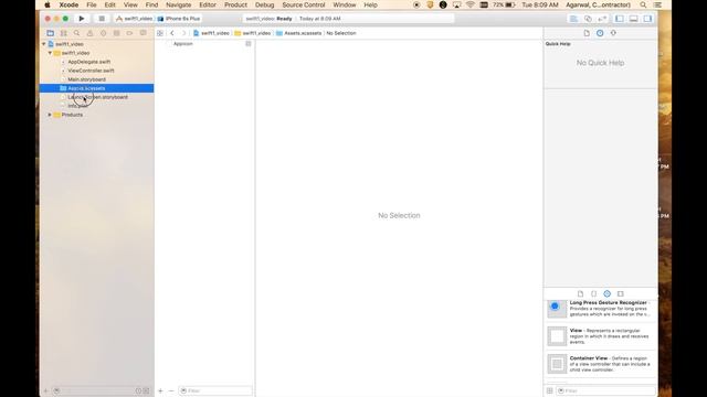 IOS swift 01 - Intro to swift, labels and buttons смотреть онлайн