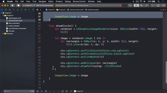 Ellipses and checkerboards – Core Graphics, part 4 смотреть онлайн