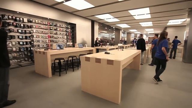 Ouverture Apple Store Lyon смотреть онлайн