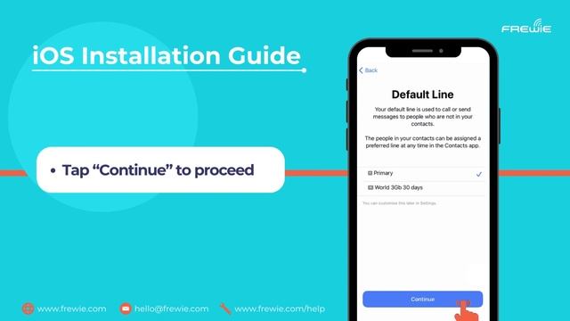 eSIM Installation Guide Video for iOS by Frewie eSIM смотреть онлайн