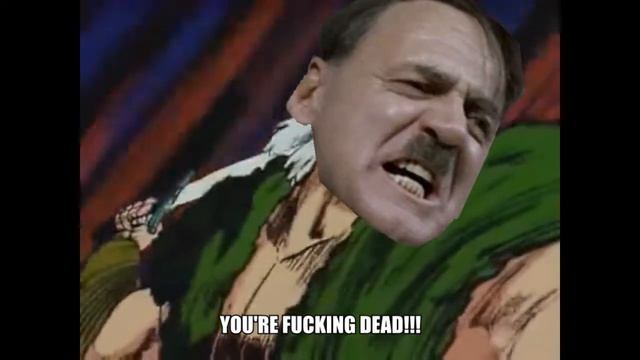 Kenshiro vs Hitler (downfall parody) смотреть онлайн