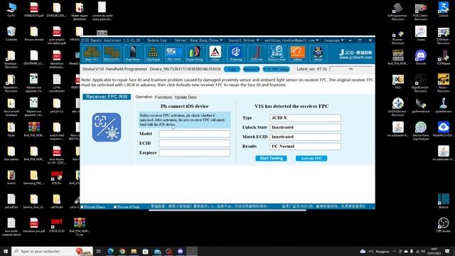 Matth Répare - Réparation face id - nappe écouteur JCID смотреть онлайн