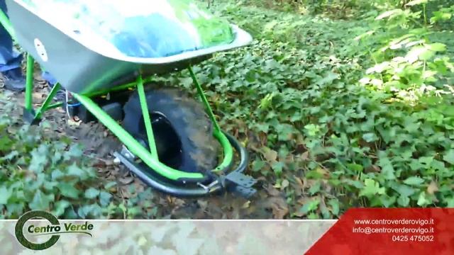 La carriola elettrica facilita il trasporto dei pesi смотреть онлайн