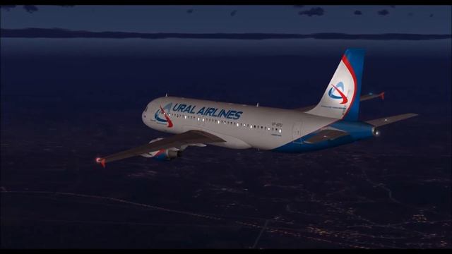 AIRBUS A320 211 URAL AIRLINES LANDING AT PORTO INTL AIRPORT FS9 HD