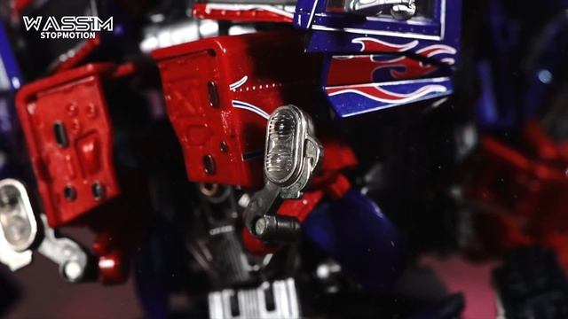 【StopMotion】The Best Optimus Prime !WeiJiang BlackApple MPM04 Optimus Prime.最好的擎天柱，威将黑苹果MPM04定格动画展示