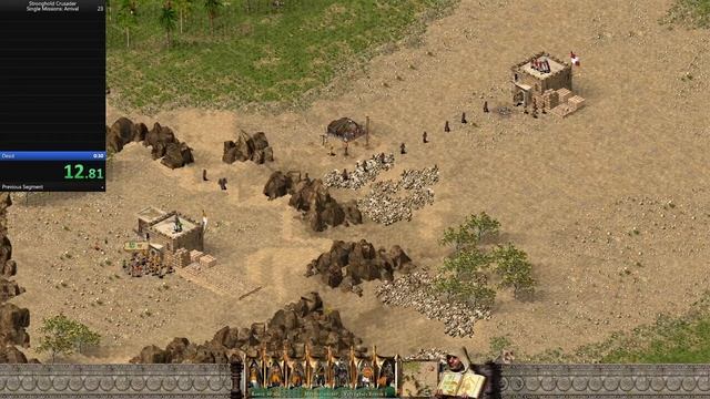 Stronghold Crusader Speedrun Mission 4: An Old Friend BUG LIMIT World Record смотреть онлайн