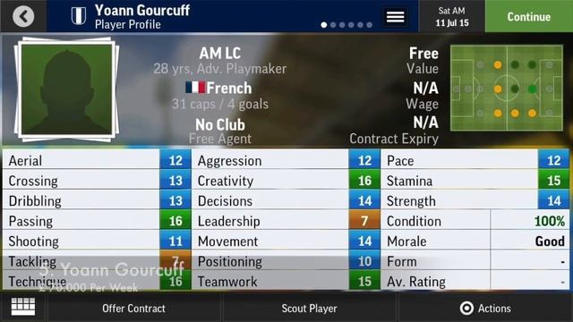 Football Manager Mobile (2016) - Top 10 Free Players смотреть онлайн