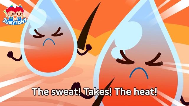 Why Do We Sweat? | Curious Songs for Kids | Wonder Why | Preschool Songs | JunyTony смотреть онлайн