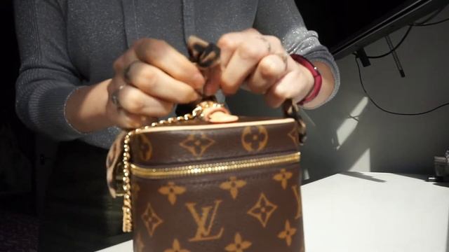 How to customize your Louis Vuitton Nice Mini (to use as a handbag) смотреть онлайн