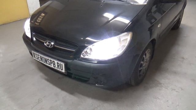 Hyundai Getz + BI LED I.LENS смотреть онлайн