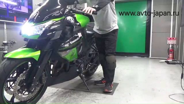 Видео запуска на аукционе Kawasaki Z1000 2012 смотреть онлайн
