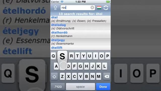 German Hungarian Dictionary & Translator for iPhone by BitKnights смотреть онлайн