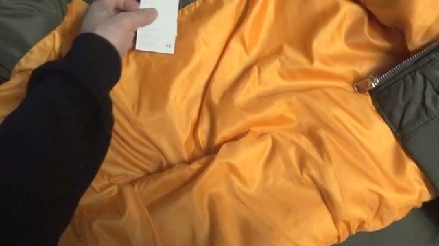 Распаковка посылки H&M, пушечный бомбер. смотреть онлайн