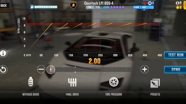 CSR2 Lamborghini Countach LPI 800-4 Fastest Tune & Shift Pattern смотреть онлайн